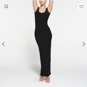 NWT SKIMS Soft Lounge Lace Scoop Neck Body Dress Medium